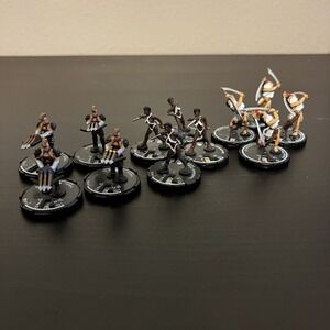 Mage Knight Diver Steppe Ranger Tribow Lot‎ of 12 D&D Pathfinder RPG 2003